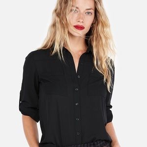 Express original fit portofino button up shirt